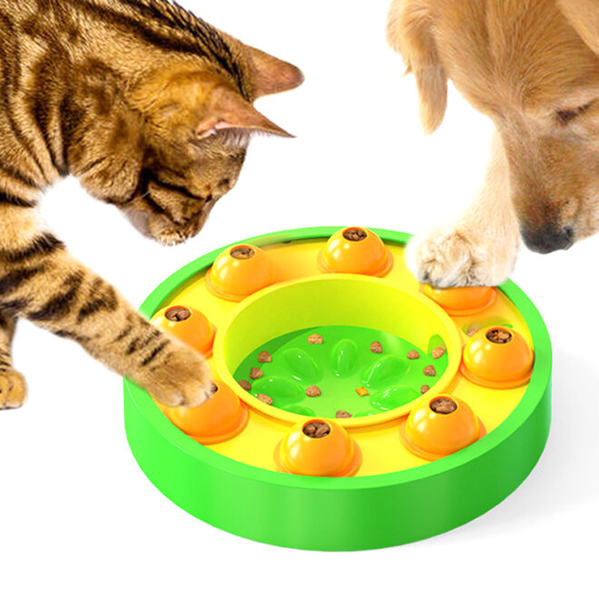 Dog Puzzle Toys Slow Feeder Interactive Increase Puppy IQ Food Dispenser Slowly Eating NonSlip Bowl Pet Cat Dogs Training Game - Image 3