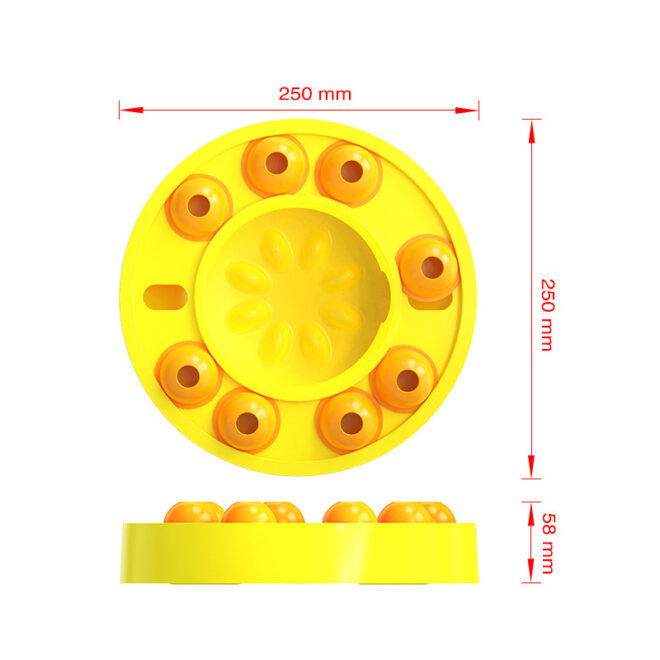 Dog Puzzle Toys Slow Feeder Interactive Increase Puppy IQ Food Dispenser Slowly Eating NonSlip Bowl Pet Cat Dogs Training Game - Image 6
