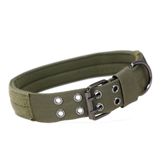 Super strong large dog collar with D-Ring & Buckle Collars Medium sized dog Golden haired horse dog Fierce dog collar - Image 23