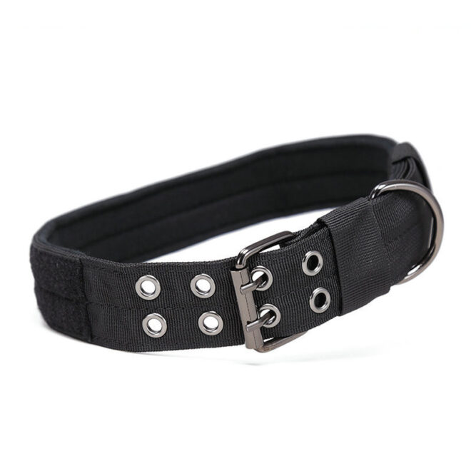 Super strong large dog collar with D-Ring & Buckle Collars Medium sized dog Golden haired horse dog Fierce dog collar - Image 9