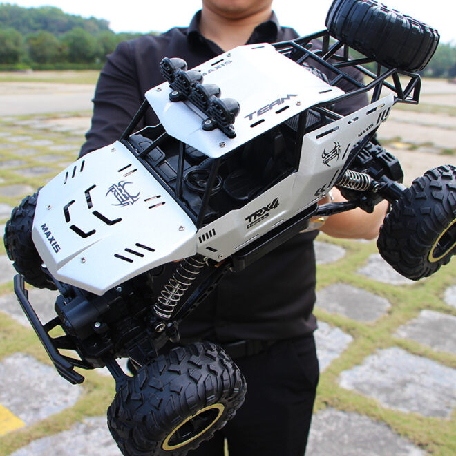 RC 37cm 4WD Large Remote Control Cars Rock Crawler Monster Truck Kids Toy Gift - Image 5