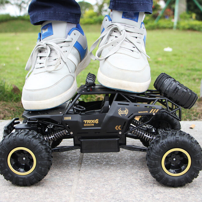 RC 37cm 4WD Large Remote Control Cars Rock Crawler Monster Truck Kids Toy Gift - Image 2