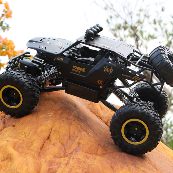 RC 37cm 4WD Large Remote Control Cars Rock Crawler Monster Truck Kids Toy Gift - Image 4