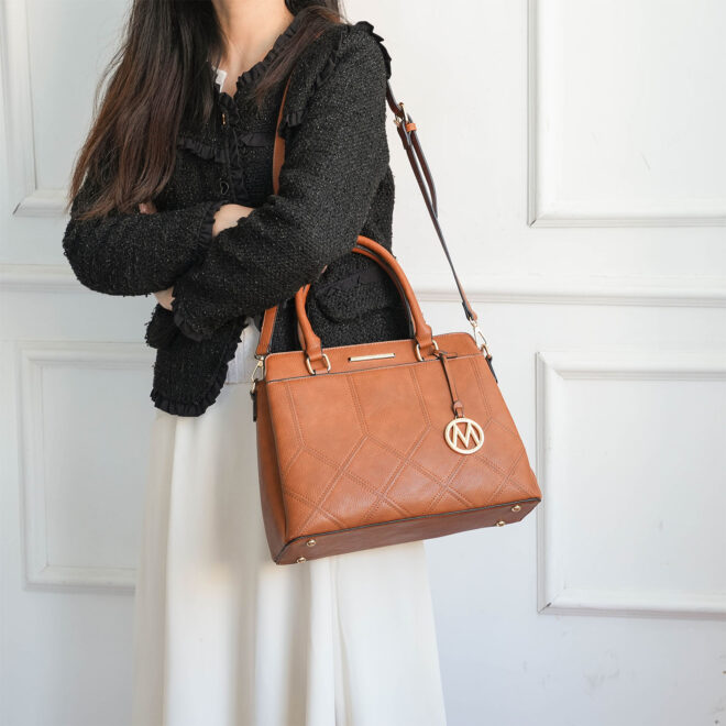 MKF Collection Elodie Triple Compartment Women's Tote Bag by Mia k - Image 41