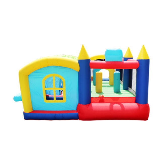7 in 1 Inflatable Bounce House, Bouncy House with Ball Pit for Kids Indoor Outdoor Party Family Fun, Obstacles, Toddler Jump Bouncy Castle with Ball Pit for Birthday Party Gifts - Image 11