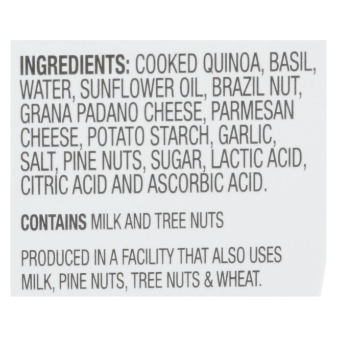 Cucina And Amore - Quinoa Meals - Basil Pesto - Case Of 6 - 7.9 Oz. - Image 2