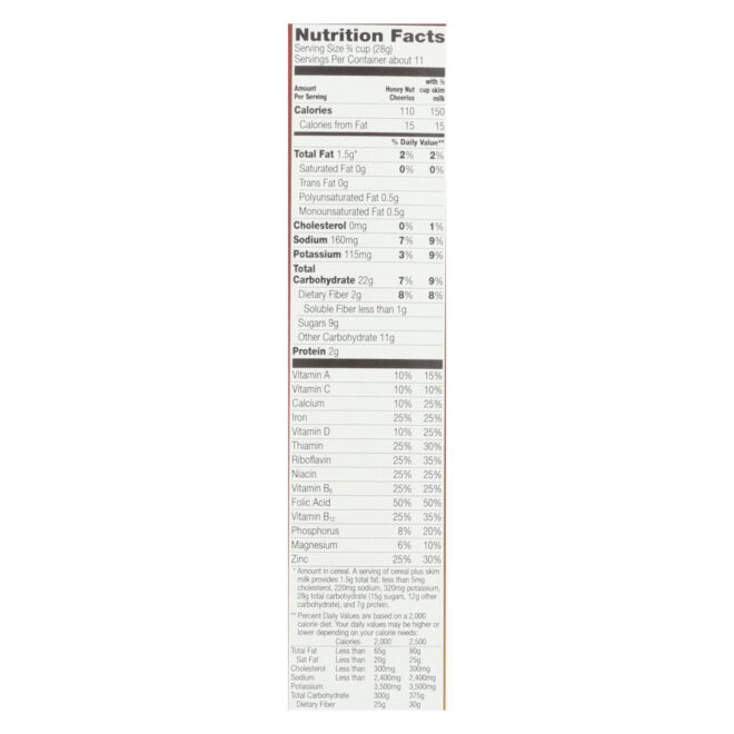 General Mills - Cereal Cheerios Honey Nut - Case Of 12-10.8 Oz - Image 4
