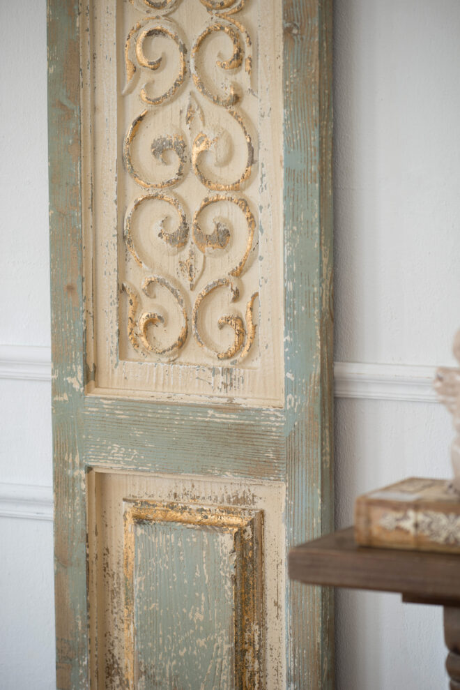 14" x 78.5" Large Wooden Rectangle Hanging Panel, Decorative Wall Sculpture, Carved Wall Art - Image 5