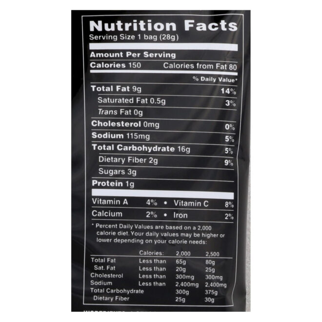 Terra Chips Exotic Vegetable Chips - Original - Case Of 24 - 1 Oz. - Image 2