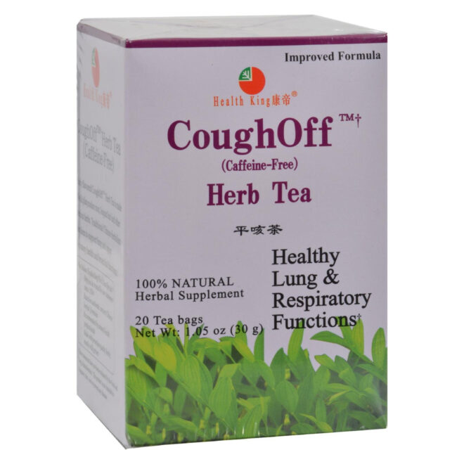 Health King Cough-off Herb Tea - 20 Tea Bags - Image 2