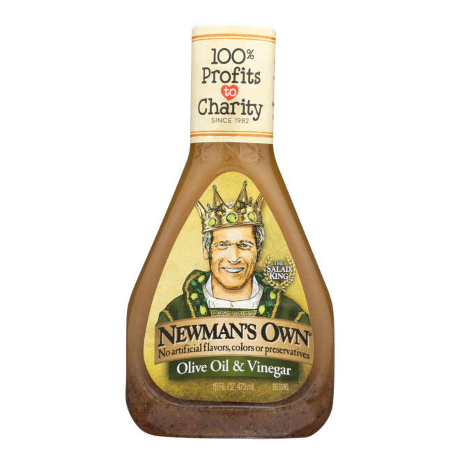 Newman's Own Red Wine Dressing - Vinegar And Olive Oil - Case Of 6 - 16 Fl Oz. - Image 2