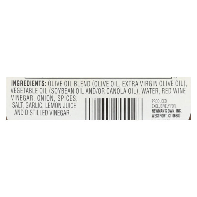 Newman's Own Red Wine Dressing - Vinegar And Olive Oil - Case Of 6 - 16 Fl Oz. - Image 4