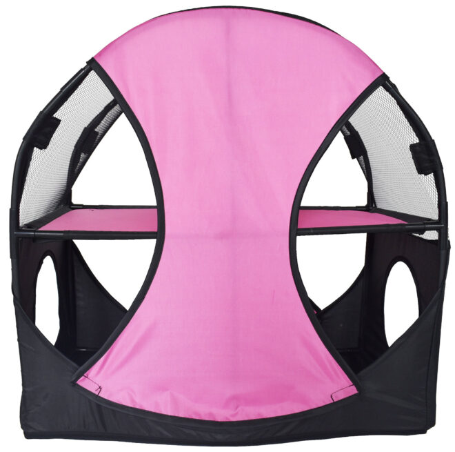 Pet Life Kitty-Play Obstacle Travel Collapsible Soft Folding Pet Cat House - Image 10