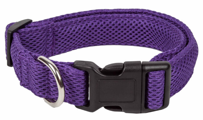 Pet Life 'Aero Mesh' 360 Degree Dual Sided Comfortable And Breathable Adjustable Mesh Dog Collar - Image 75