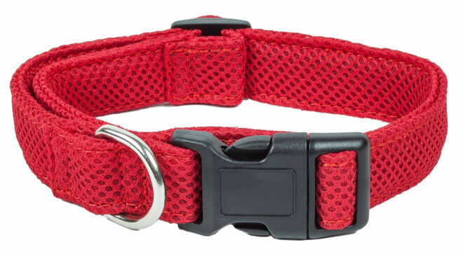 Pet Life 'Aero Mesh' 360 Degree Dual Sided Comfortable And Breathable Adjustable Mesh Dog Collar - Image 31