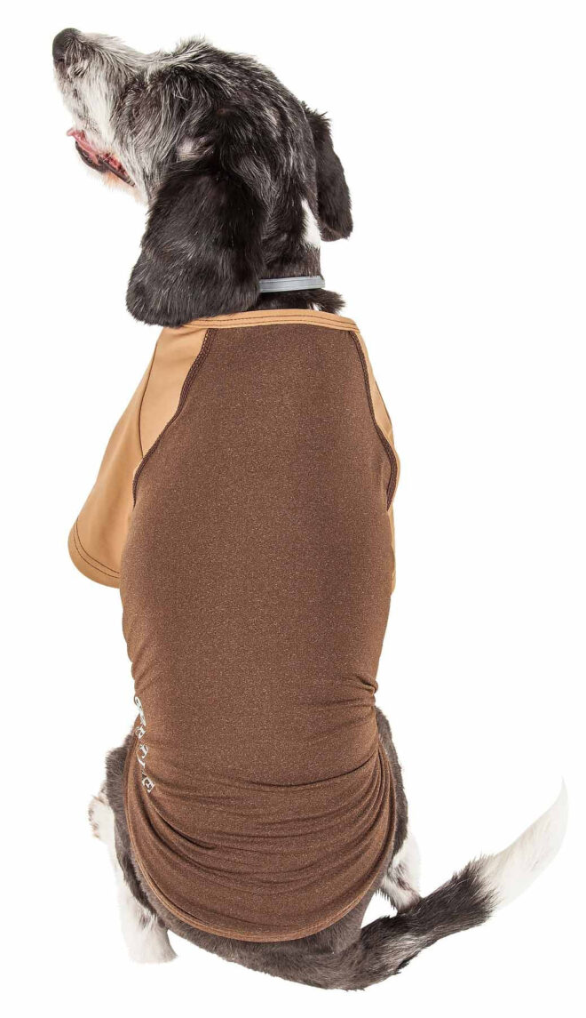 Pet Life Active 'Hybreed' 4-Way Stretch Two-Toned Performance Dog T-Shirt - Image 173
