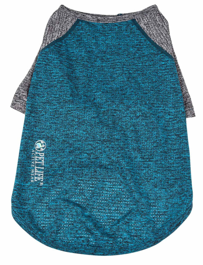 Pet Life Active 'Hybreed' 4-Way Stretch Two-Toned Performance Dog T-Shirt - Image 166