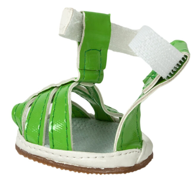 Buckle-Supportive Pvc Waterproof Pet Sandals Shoes - Set Of 4 - Image 3