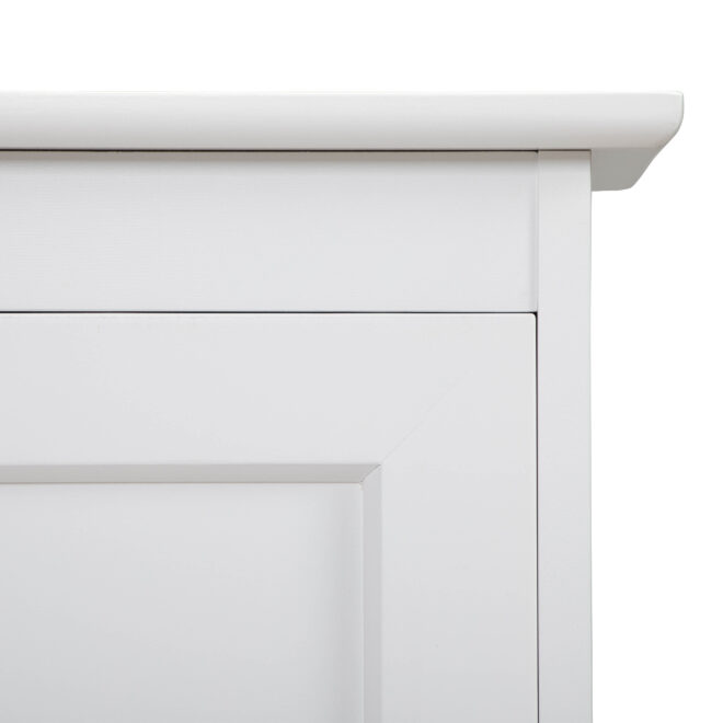 Trash Can Cabinet with Adjustable Tilted Angles;  Kitchen Garbage Bin Holder for Kitchen;  Living Room and Balcony;  White - Image 12