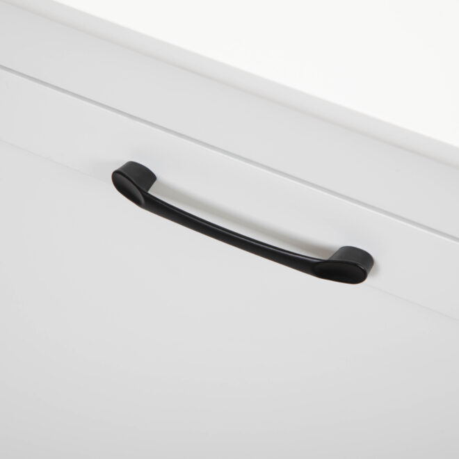 Trash Can Cabinet with Adjustable Tilted Angles;  Kitchen Garbage Bin Holder for Kitchen;  Living Room and Balcony;  White - Image 15