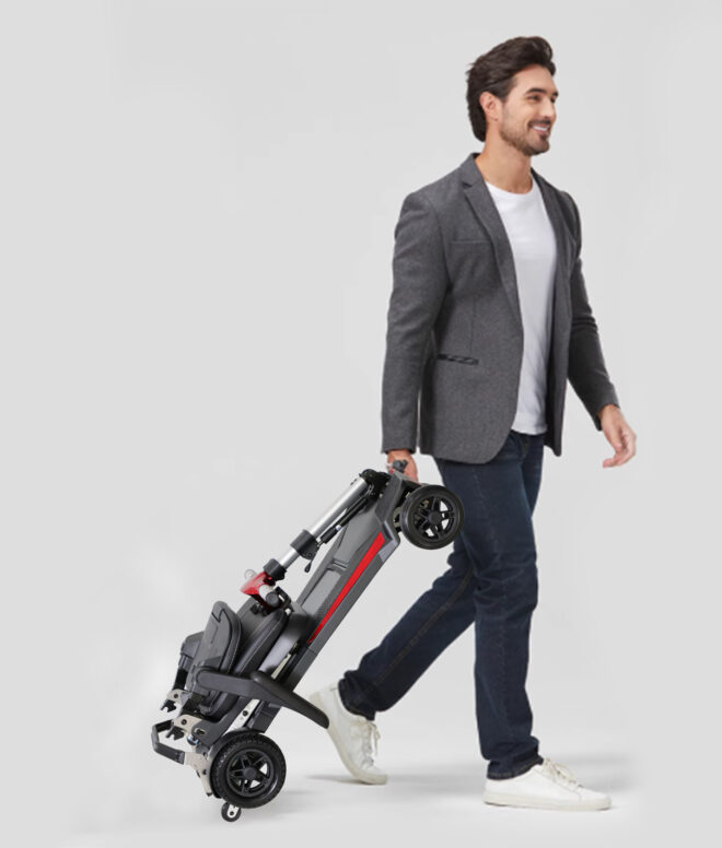 M2085-Foldable travel mobility scooter - Image 3