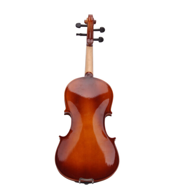 New 4/4 Acoustic Violin Case Bow Rosin Natural - Image 4
