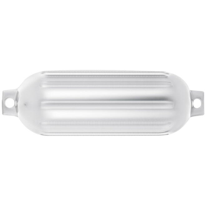 4 New Ribbed 8.5" X 27" Boat Fenders Vinyl Bumper Dock Shield Protection White - Image 10