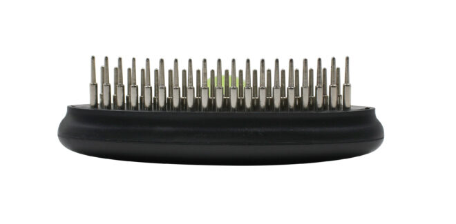 Pet Life Flex Series Dual-Row Grooming Rake Pet Comb - Image 10