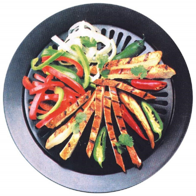 Go Go Smokeless Non-Stick Barbecue Grill For Indoors And Outdoors - Image 2