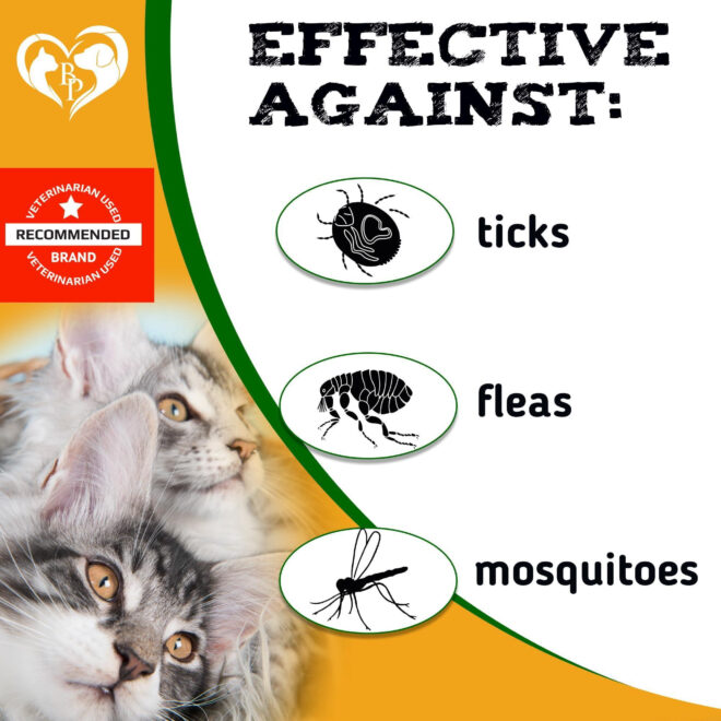 Flea and Tick Prevention Chewable Pills for Dogs and Cats Revolution Oral Flea Treatment for Pets Pest Control Natural Defense Chewables Small Tablets Chicken FLavor for Cats - Image 3