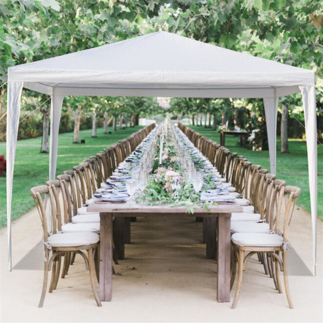 10''x10''(3 x 3m)Three Sides Waterproof Tent with Spiral Tubes XH - Image 4