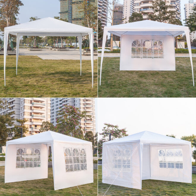 10''x10''(3 x 3m)Three Sides Waterproof Tent with Spiral Tubes XH - Image 5