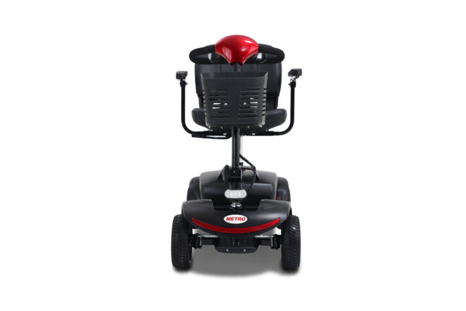 Four wheels Compact Travel Mobility Scooter with 300W Motor for Adult-300lbs, RED - Image 16
