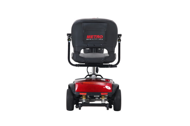 Four wheels Compact Travel Mobility Scooter with 300W Motor for Adult-300lbs, RED - Image 17