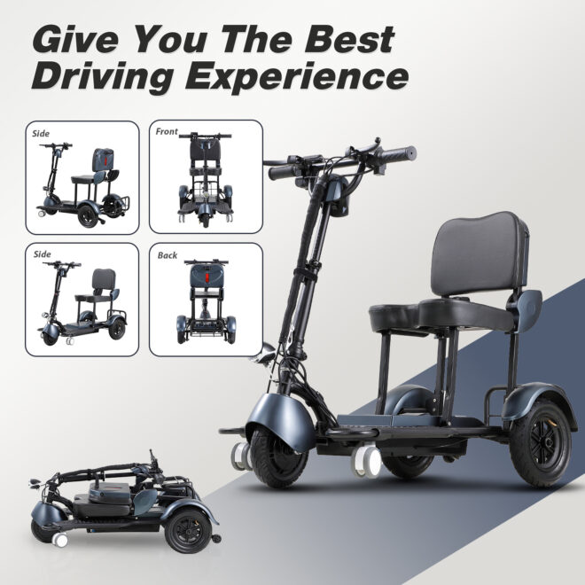 Foldable electric mobility scooter - Image 2