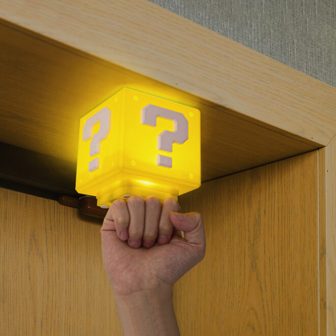 Super Mario Night Light with Sound Effects, Block Night Light,Bedside Lamp, Desklamp for Kids and Fans, Birthday Gift, Holiday Gift - Image 5