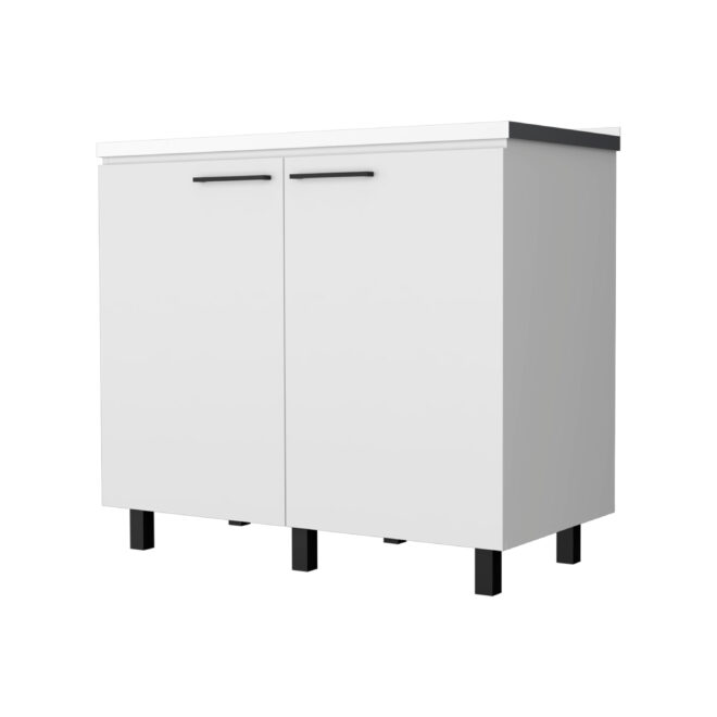 White 2 Utility Sink and Cabinet - Image 3