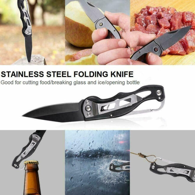 14 in 1 Outdoor Emergency Survival Gear Kit Camping Tactical Tools SOS EDC Case - Image 6