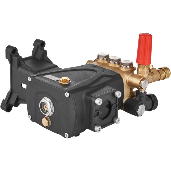 VEVOR Pressure Washer Pump, 1" Shaft Horizontal Triplex Plunger, 4400 PSI, 4 GPM Flow, Replacement Power Washer Pumps Kit, Parts Washer Pump, Compatible with Simpson MorFlex Models 40224, 40225, 40226 - Image 9