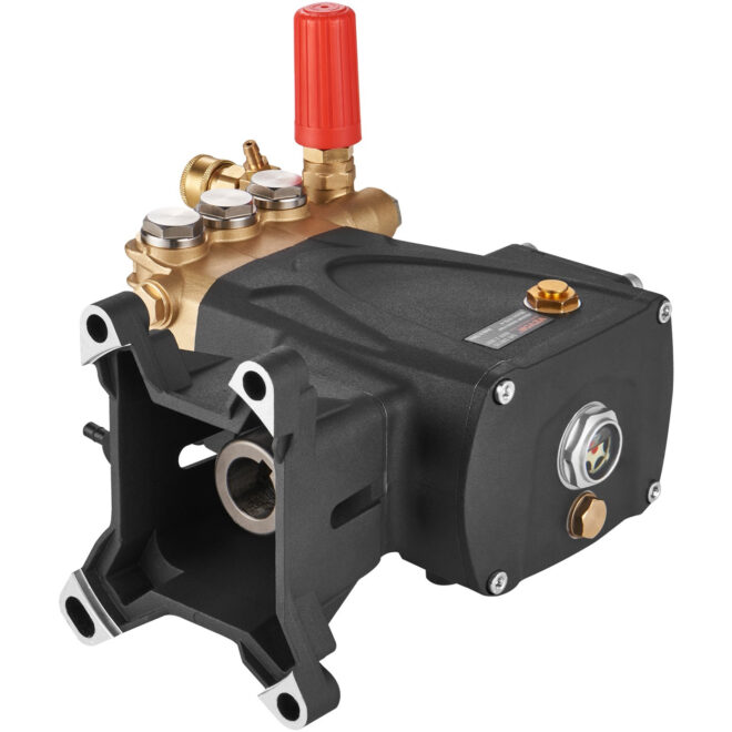VEVOR Pressure Washer Pump, 1" Shaft Horizontal Triplex Plunger, 4400 PSI, 4 GPM Flow, Replacement Power Washer Pumps Kit, Parts Washer Pump, Compatible with Simpson MorFlex Models 40224, 40225, 40226 - Image 10