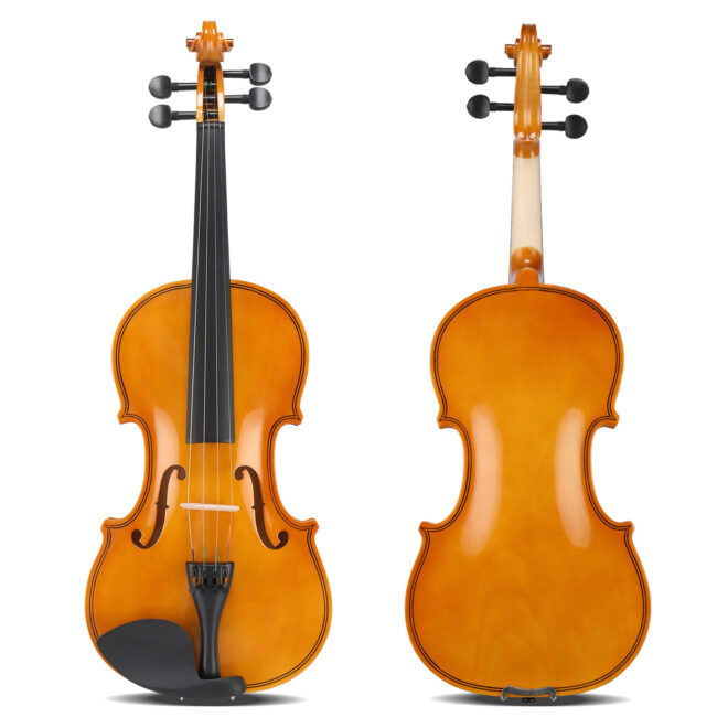 [Do Not Sell on Amazon]Full Size 4/4 Violin Set for Adults Beginners Students with Hard Case,Violin Bow,Shoulder Rest,Rosin,Extra Strings and Sordine - Image 14