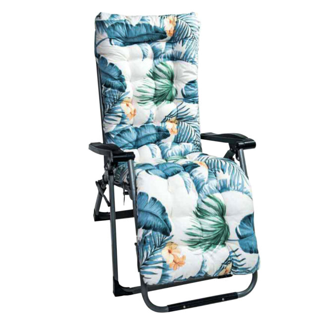 67x22in Chaise Lounger Cushion Recliner Rocking Chair Sofa Mat Deck Chair Cushion - Image 8