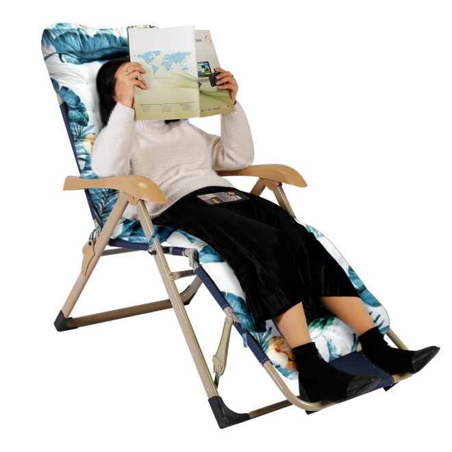 67x22in Chaise Lounger Cushion Recliner Rocking Chair Sofa Mat Deck Chair Cushion - Image 11