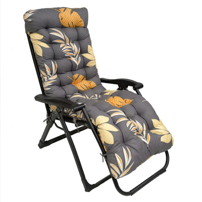 67x22in Chaise Lounger Cushion Recliner Rocking Chair Sofa Mat Deck Chair Cushion - Image 20