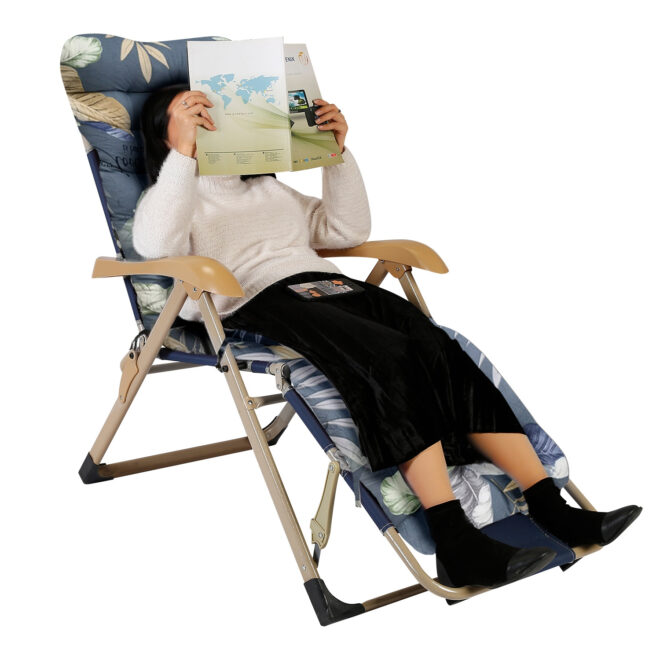 67x22in Chaise Lounger Cushion Recliner Rocking Chair Sofa Mat Deck Chair Cushion - Image 29
