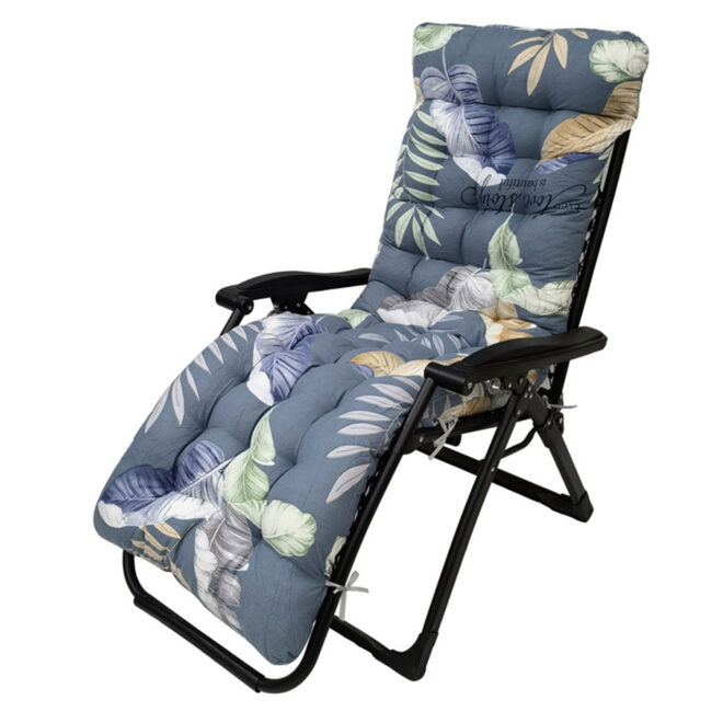 67x22in Chaise Lounger Cushion Recliner Rocking Chair Sofa Mat Deck Chair Cushion - Image 25