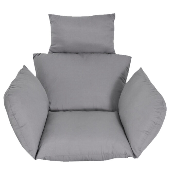 Egg Chair Cushion Hanging Basket Seat Cushion Thicken Soft Egg Swing Chair Pad Hanging Egg Chair Cushion with Headrest - Image 26