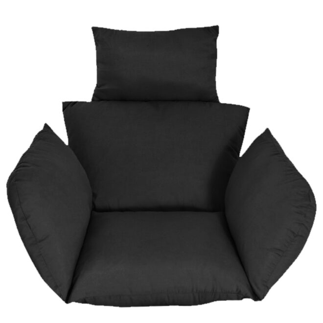 Egg Chair Cushion Hanging Basket Seat Cushion Thicken Soft Egg Swing Chair Pad Hanging Egg Chair Cushion with Headrest - Image 17