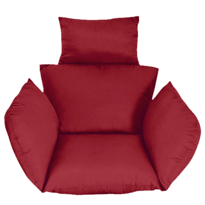 Egg Chair Cushion Hanging Basket Seat Cushion Thicken Soft Egg Swing Chair Pad Hanging Egg Chair Cushion with Headrest - Image 22