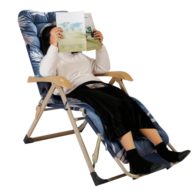 67x22in Chaise Lounger Cushion Recliner Rocking Chair Sofa Mat Deck Chair Cushion - Image 17